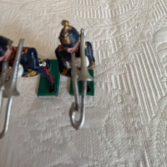 Two Lead Soldiers in Marching Band - Picture 2 of 5